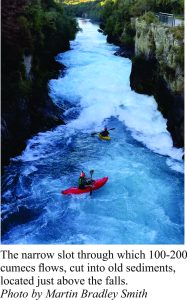 Kayaking huka falls