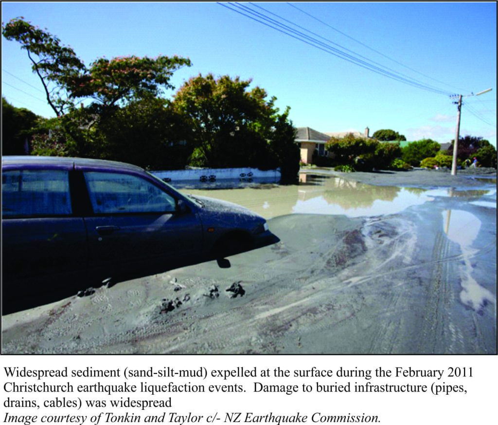 liquefaction-damage during the 2011 Christchurch earthquake