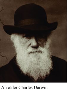 An older Charles Darwin