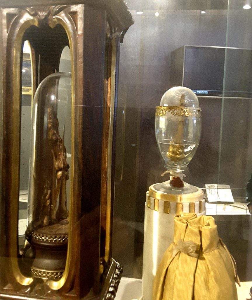 Galileo's finger, displayed at the Museo Galileo, Florence, thrust knowingly at all deceivers and usurpers.